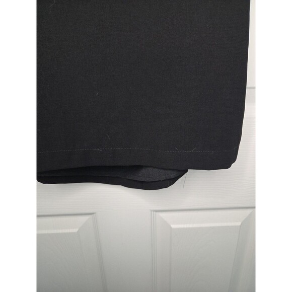 Lulu's Sz S Black Short Dress Spaghetti Strap Cut Out Back Tie Across Top Hoco - Picture 3 of 8